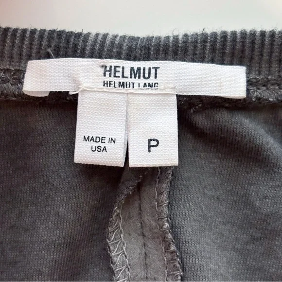 Helmut Lang Cotton Silk Blend Sleeveless Gauze Shift Dress XS Grey - Picture 4 of 7